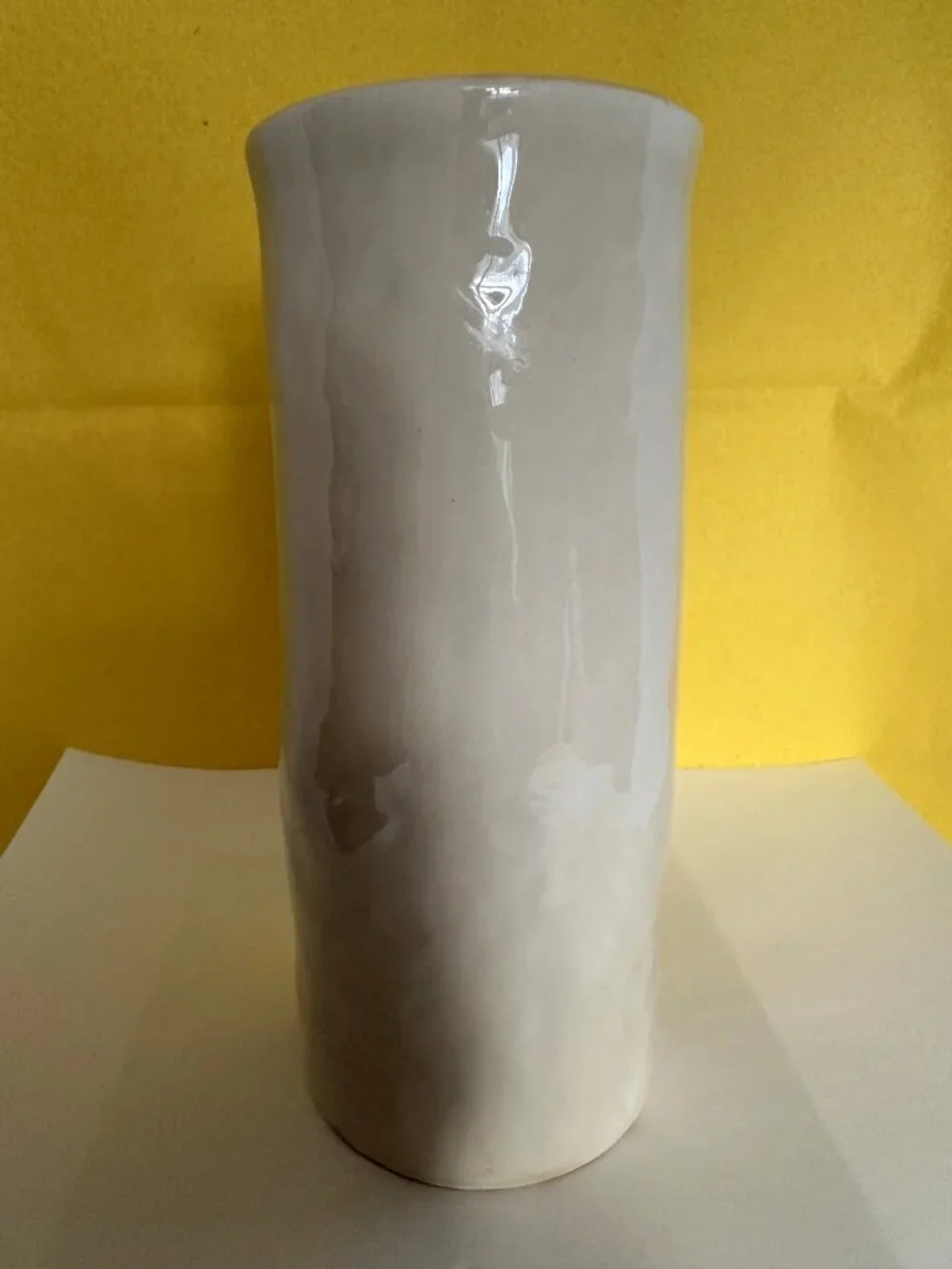 Vintage FITZ and FLOYD Vase with Zipper & Imp